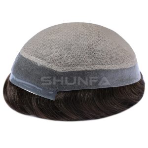 SFT-1441 Hotsell super silk hair replacement for male