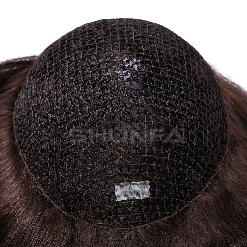 Full Integration hairpieces for women from Shunfa hair factory 2 Fishnet hair piece