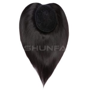 Integration Hairpiece 8 Double line Integration hairpiece - hair Pull Through Toppers for Thinner Hair
