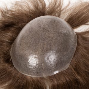 Toupee landing 24 Injection skin toupee comfortable men wig hair grow natural system
