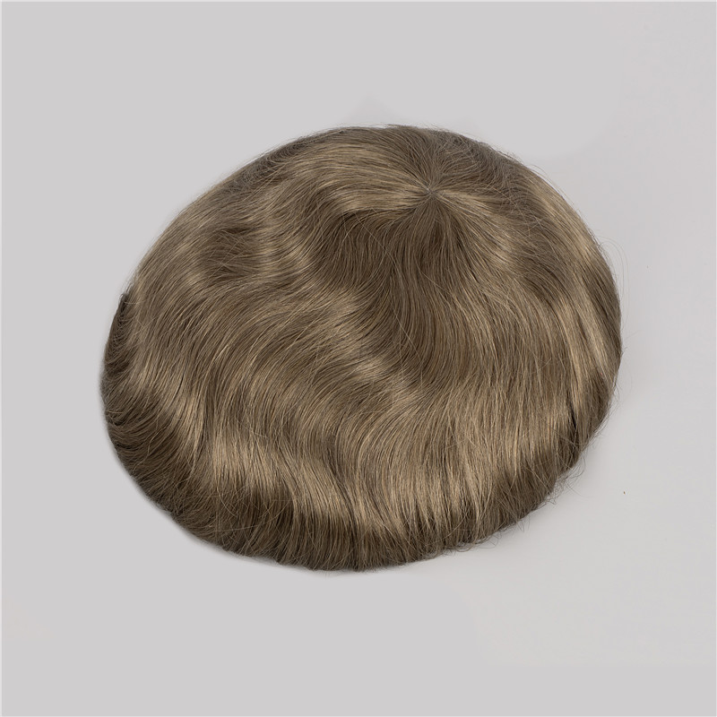 BIO toupee with 100 % human hair