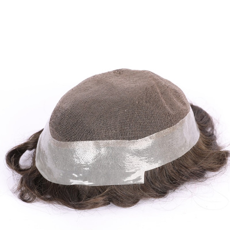 Australia - Invisible hair system for men with different sizes from direct hair factory