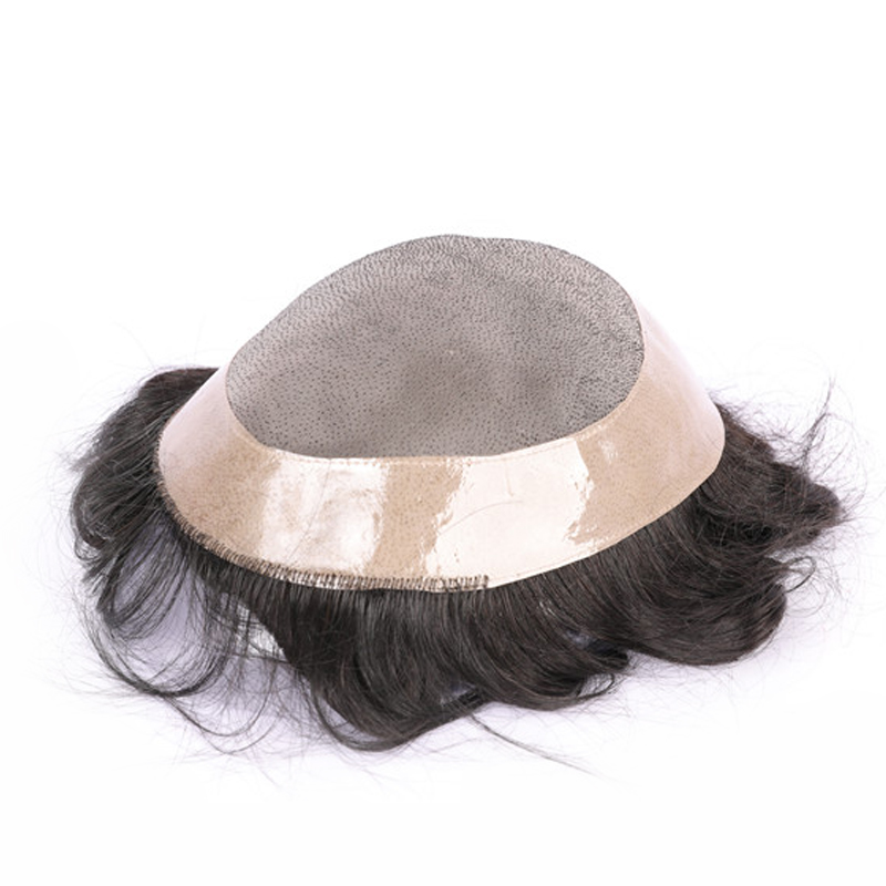 Durable fine mono mens hair replacement factory supply