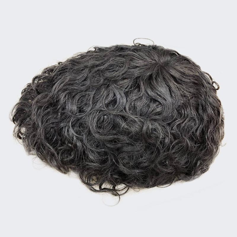 25mm Hair Wave African American Hair Piece for Men Factory Supply