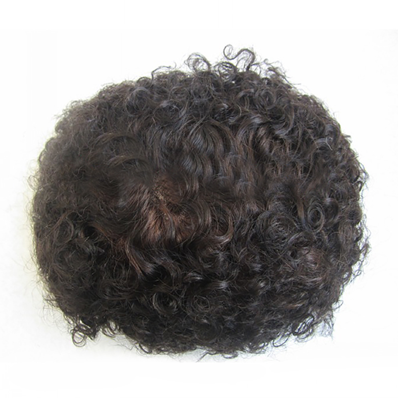 African American Hair System, Toupee, Mens Hairpiece