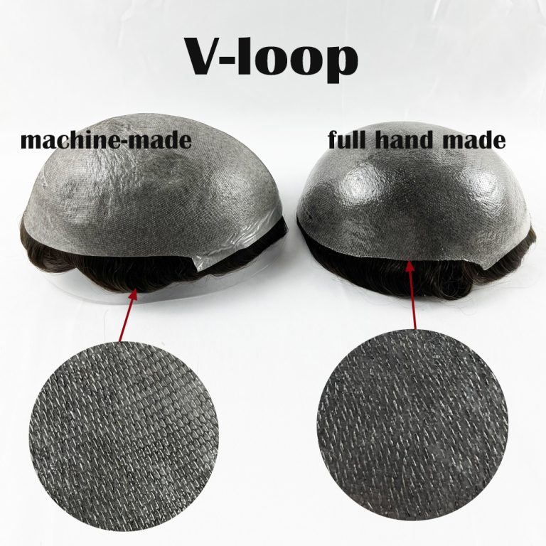 Compare Handmade Toupees and Machine Made Toupees