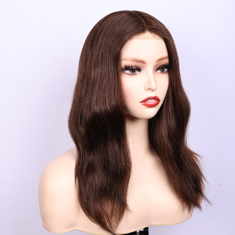 sft-1775 Customized long hair injection lace toupee for women