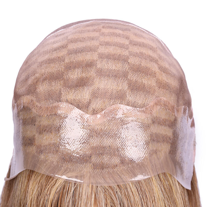 Customized mono lace full cap order for women with spot color