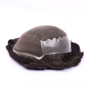 US Base - Super natural looking hairline men hair system for men