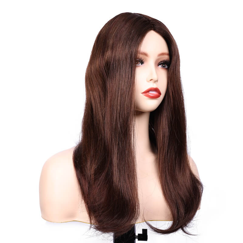 sft-1781 100% Real Human Mono Long Hair with 18 Inch