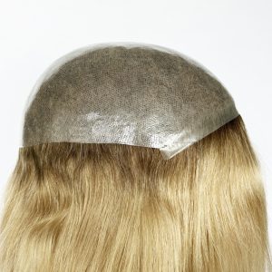 Soft and comfortable thin skin long hair pieces ombre color for woman