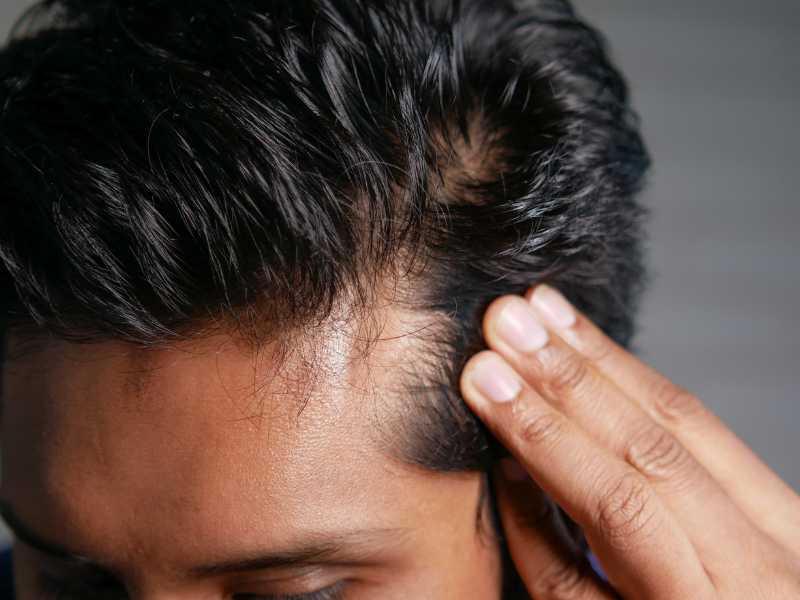 human hair toupee for men
