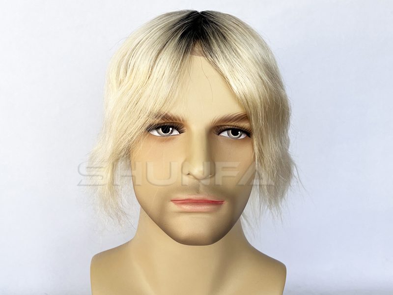 Full lace toupee high quality hair system