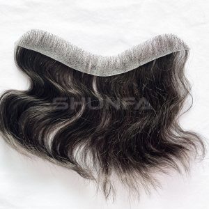 Hairline hair pieces for men with hairline hair loss
