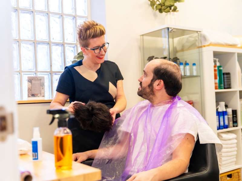Custom Hair Topper for Men A Solution to Baldness
