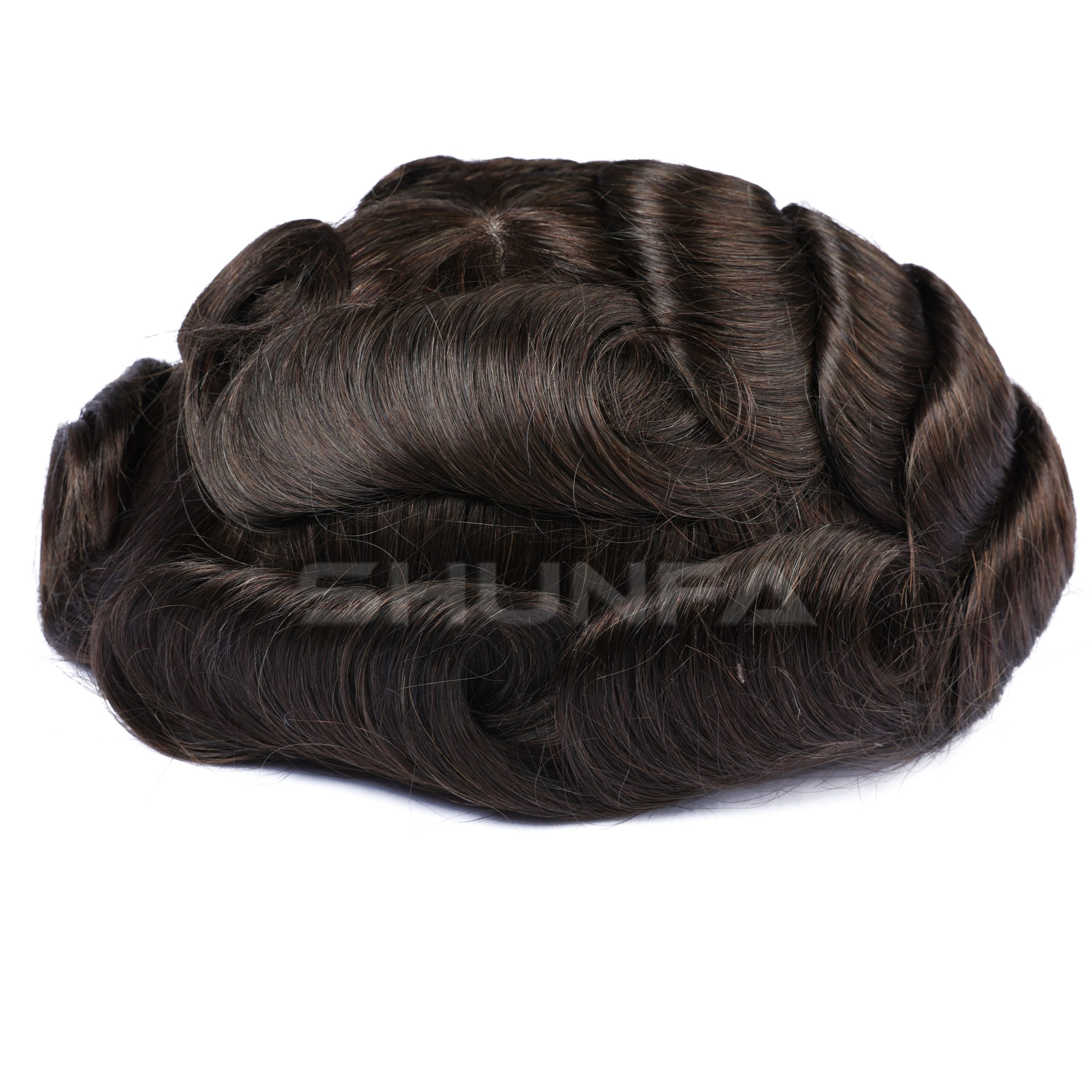 Natural Hairline Silk Top Hair Replacement System Toupee for Men 4 CSL 8X10 #2 (1) 拷贝