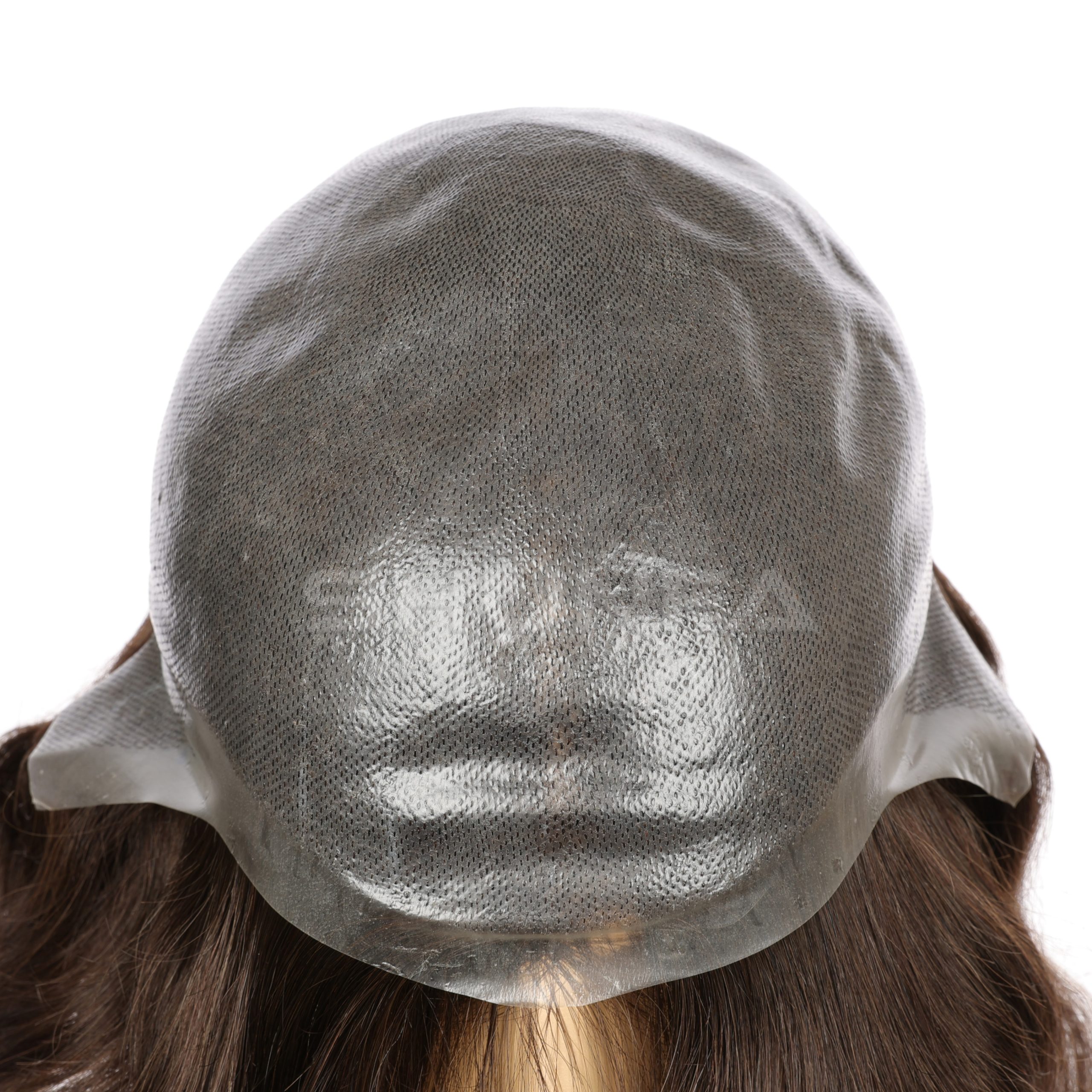 Full cap skin wig hair prosthesis non chemical Silicone material 2 SK full cap #2 (15) 拷贝